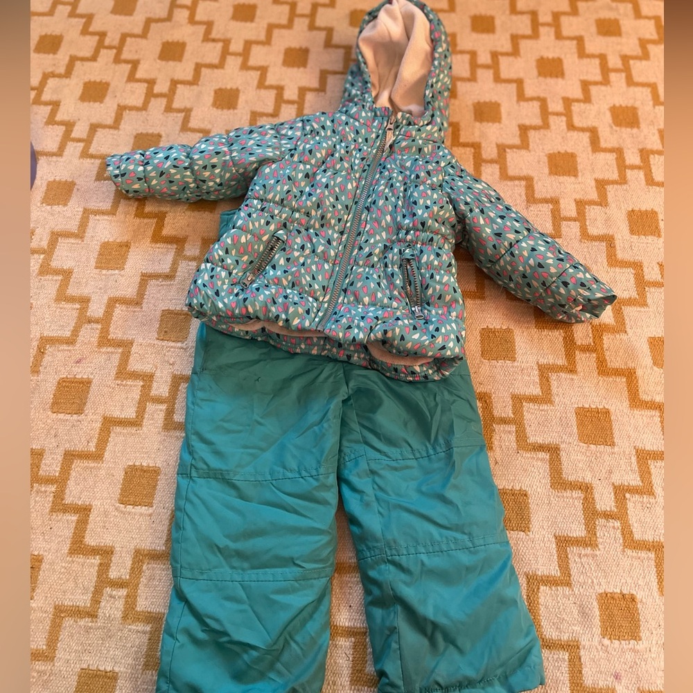 2t carters winter pants and coat set